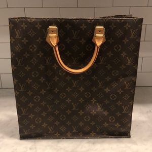 Louis Vuitton Monogram Sac Plat Bag (Gently Used)
